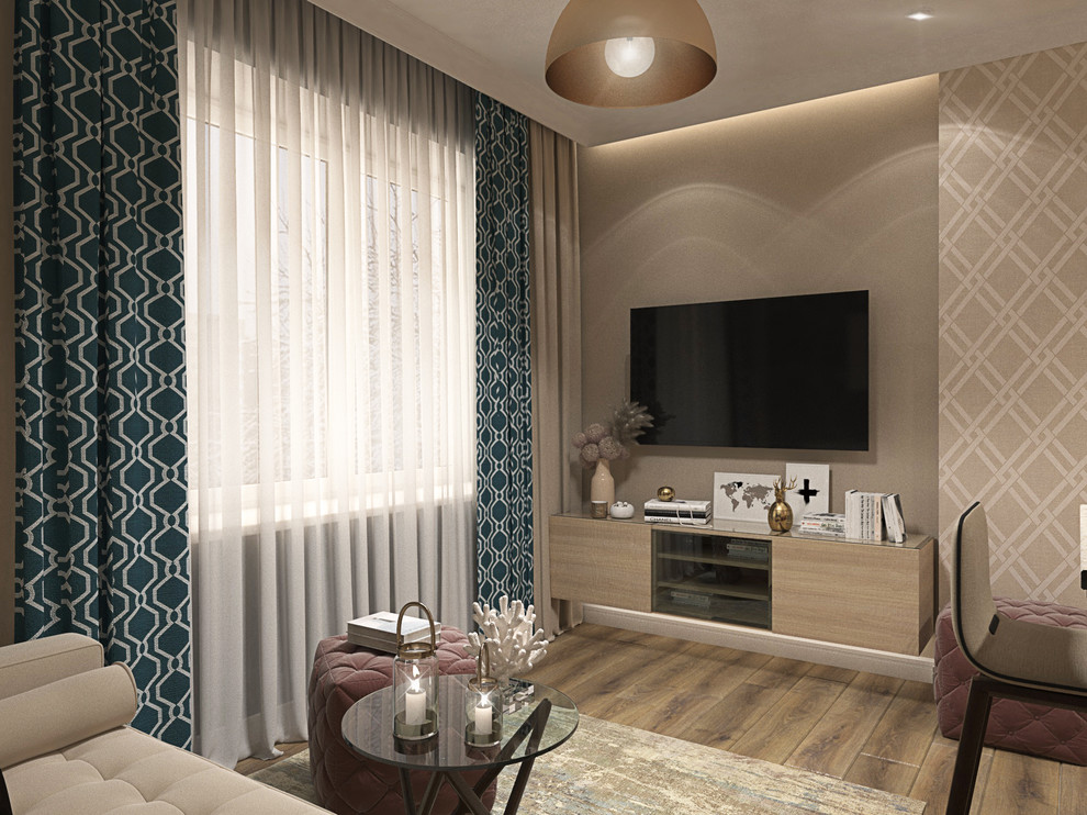 Кухня-гостиная в однокомнатной квартире