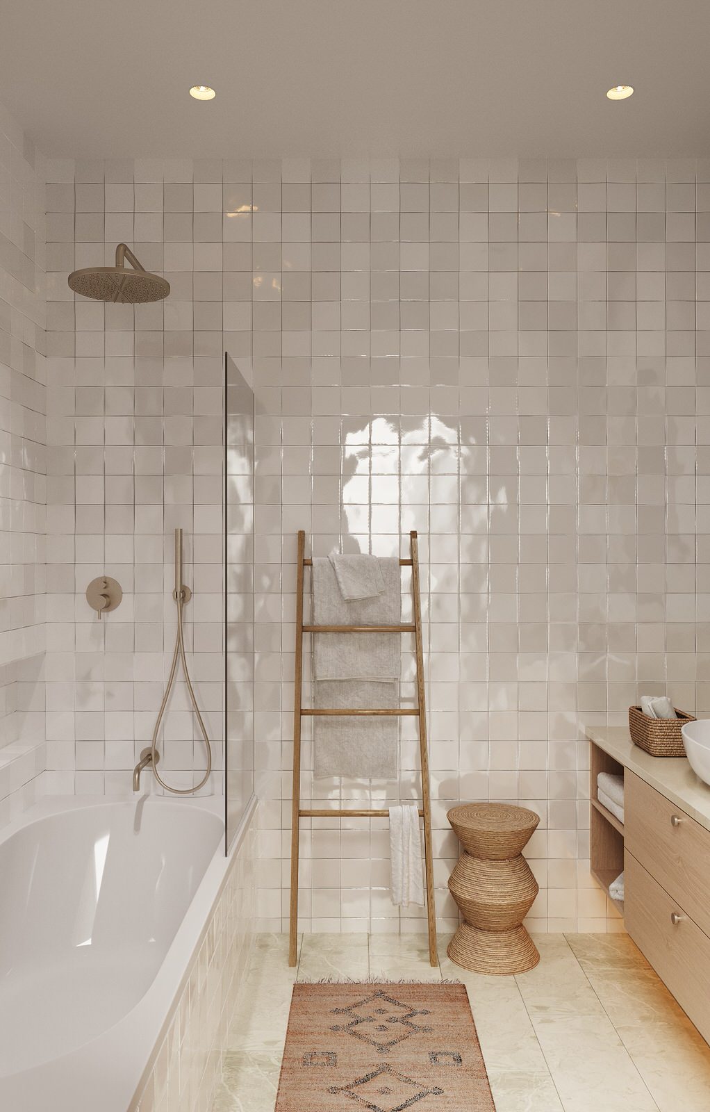 Интерьер квартиры 80 м2 в ЖК Вестердам на западе Москвы