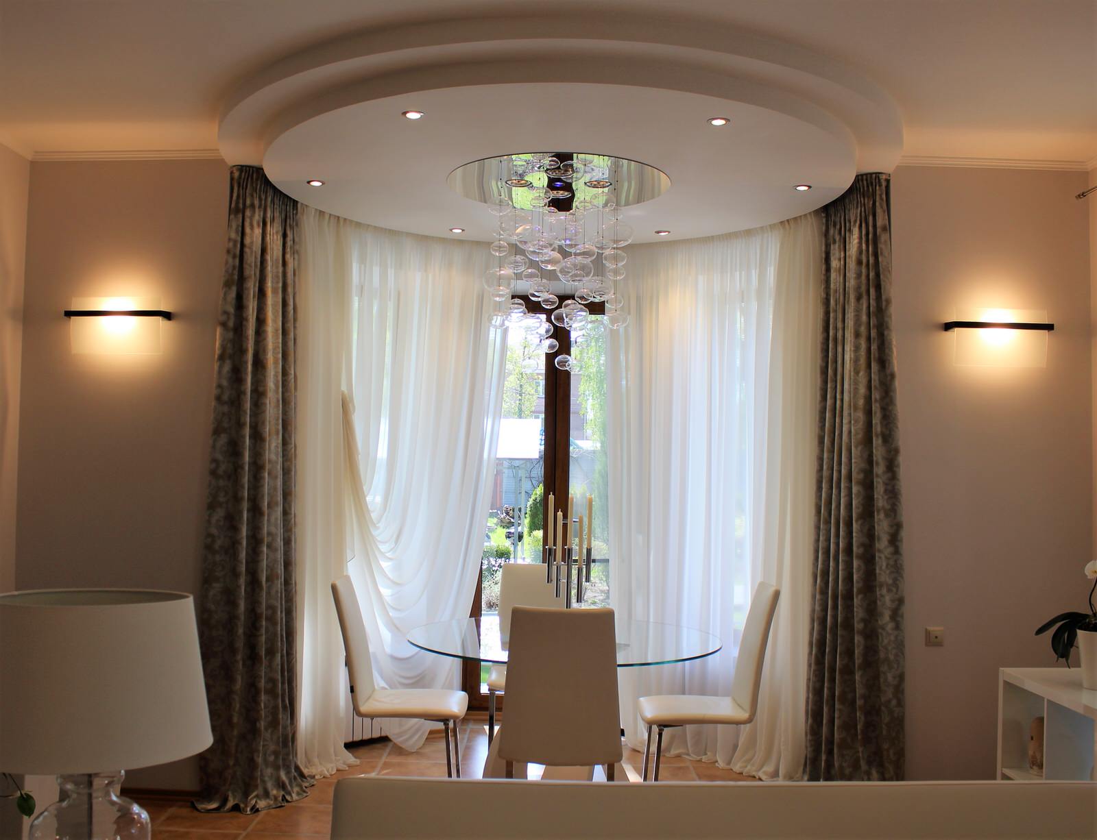 Эркерное окно с выходом на терассу