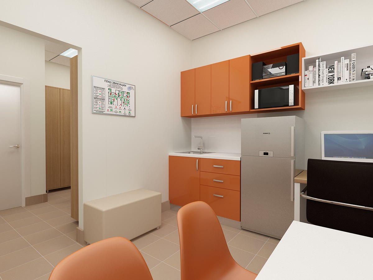 Дизайн-проект отделения ПАО Сбербанка Омская обл. р-н Нижняя Омка