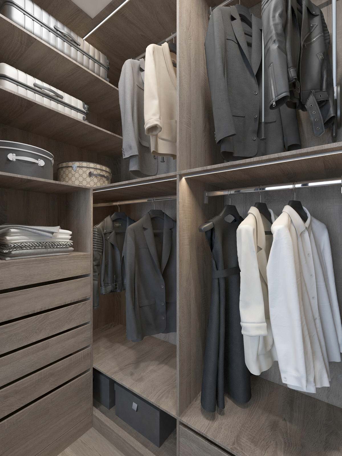 Минимализм для молодой семьи в ЖК Wellton Towers, г. Москва