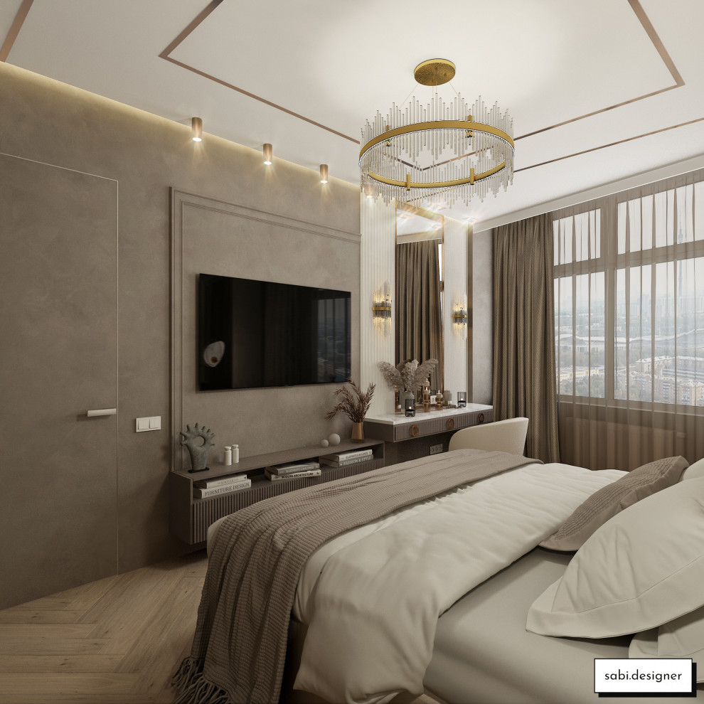 НЕОКЛАССИЧЕСКАЯ КВАРТИРА ЖК ТРИКОЛОР 110 М КВ