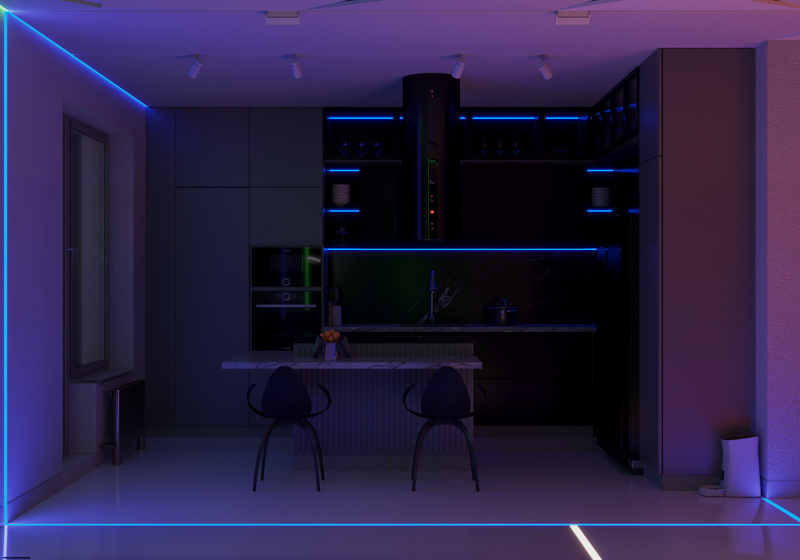 Кухня-гостиная