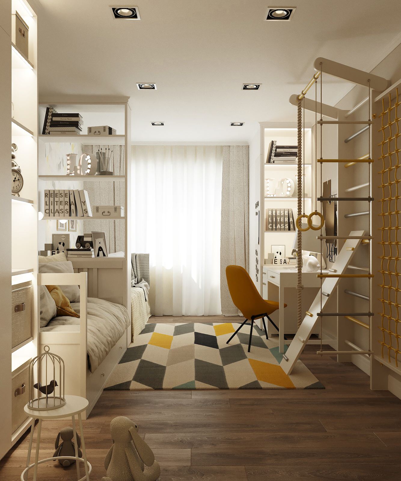 Обложка проекта: Интерьер детской комнаты в городе Альметьевск