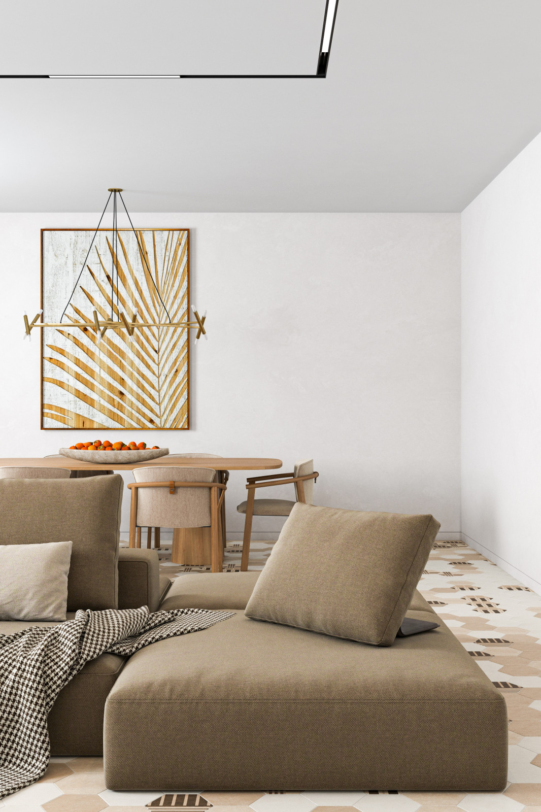 Обложка проекта: Гостиная в стиле ждапанди