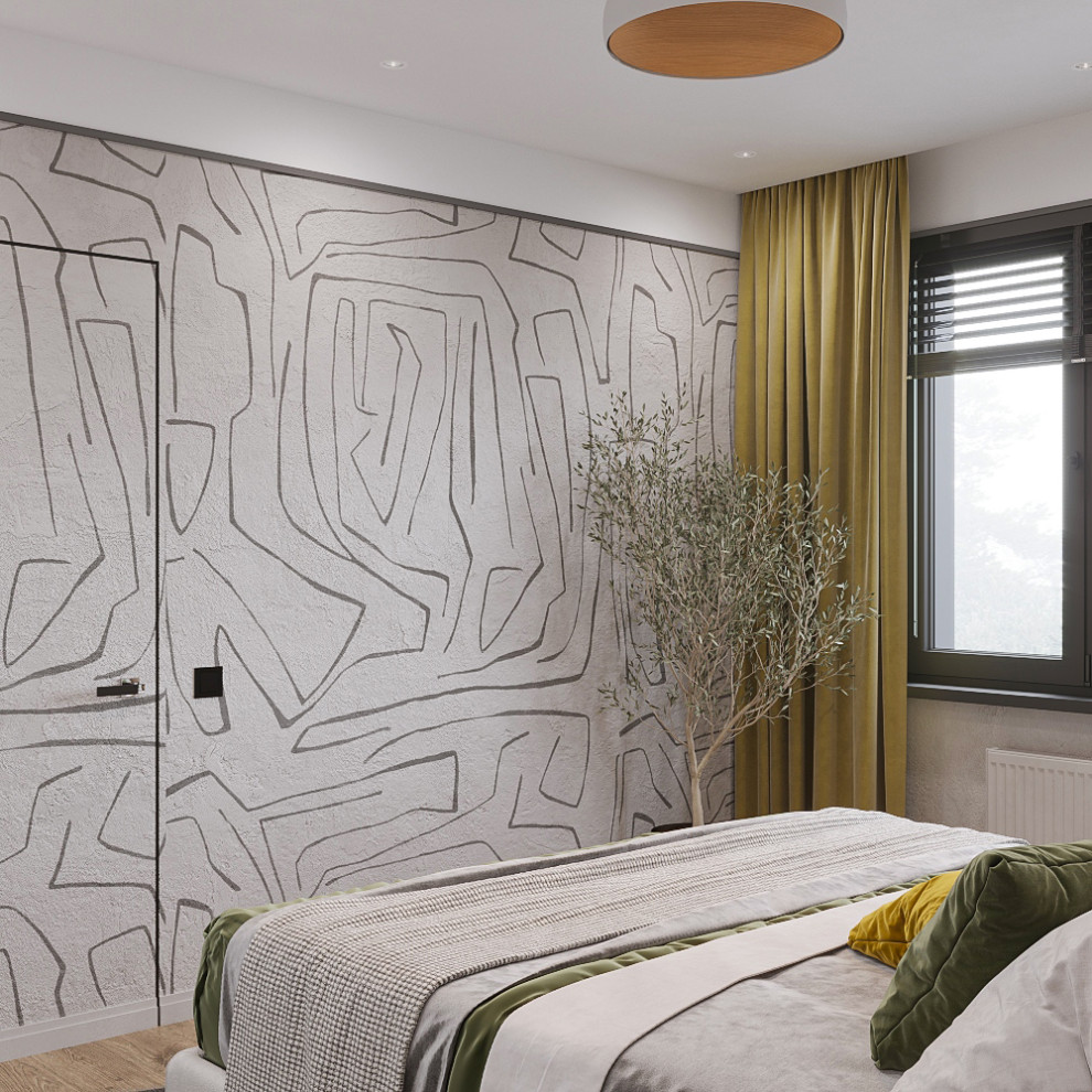 Спальня с гардеробной с/т Фестивальное, Курская область.