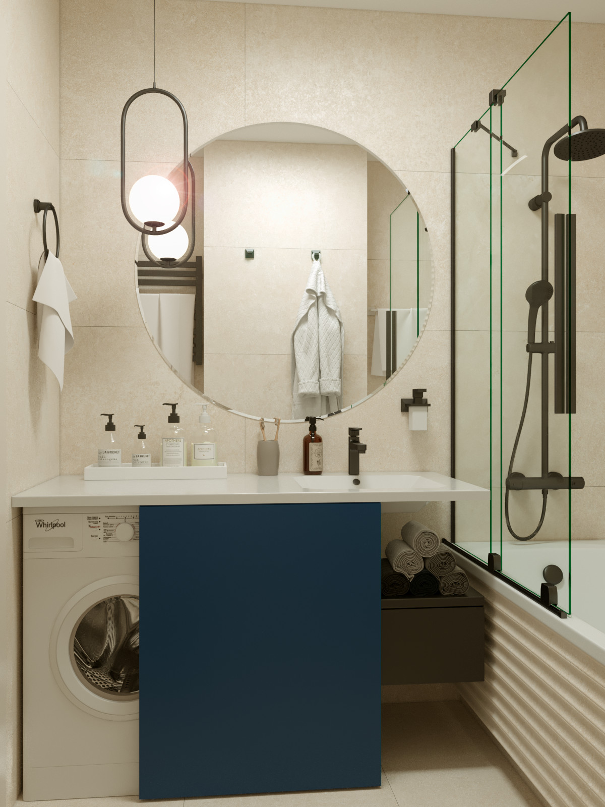 Современная квартира в новостройке.