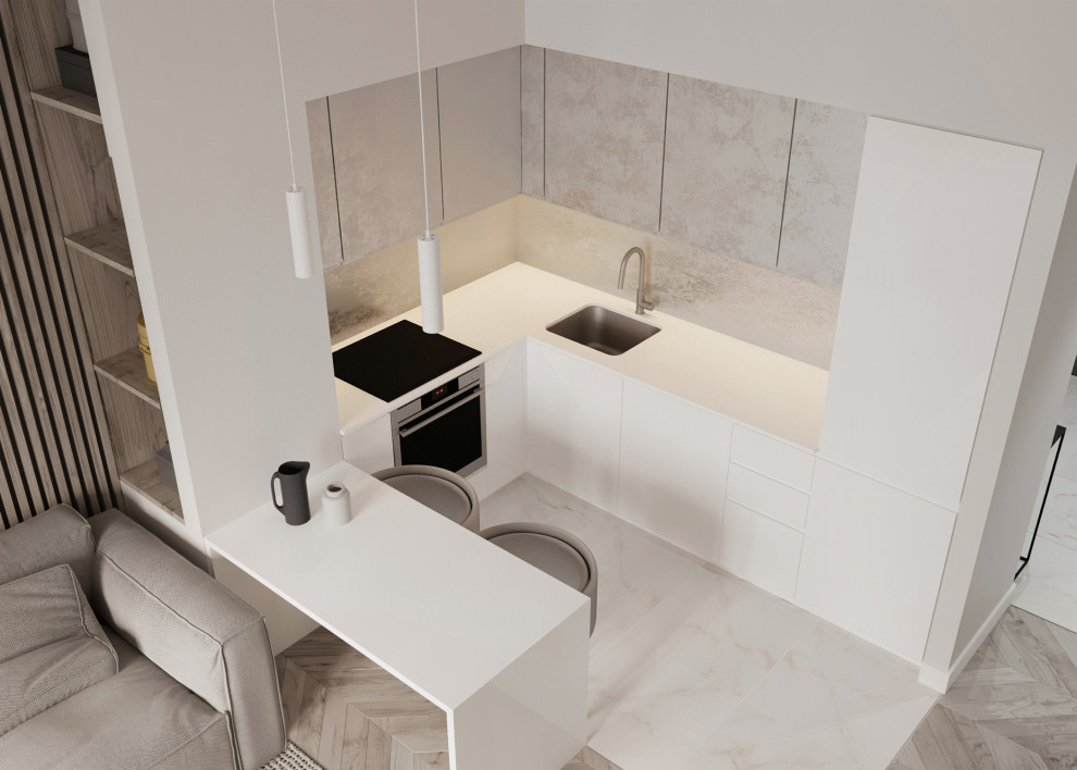 Гостиная-кухня