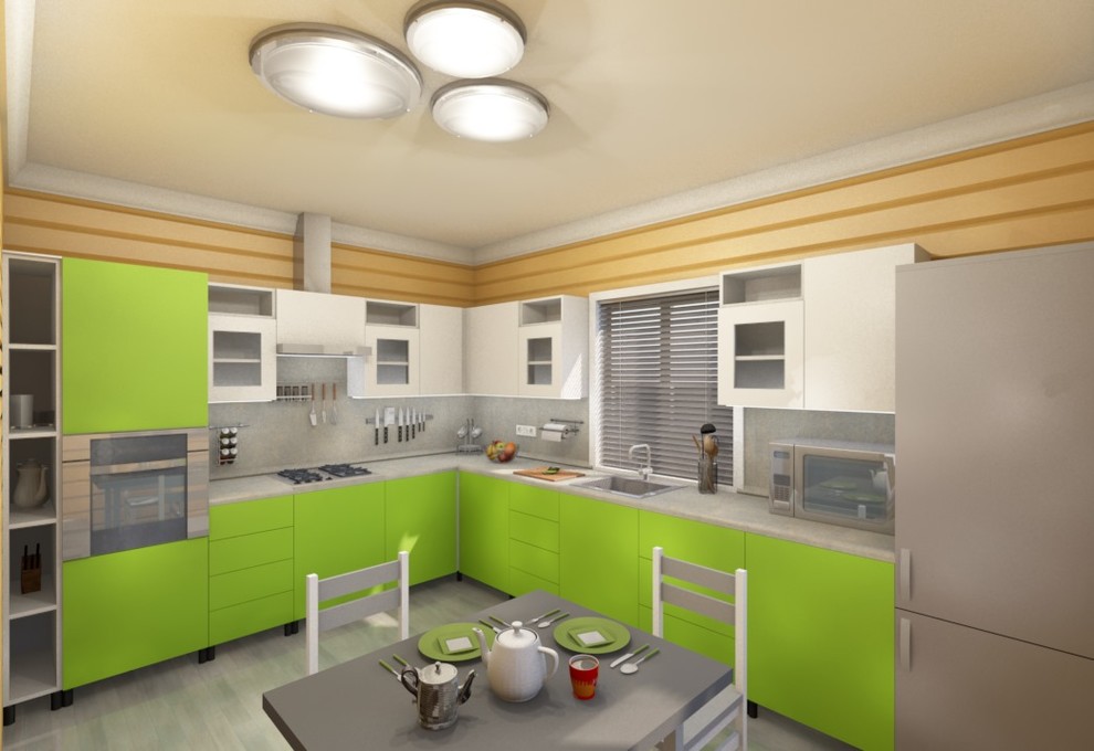 Кухня в доме