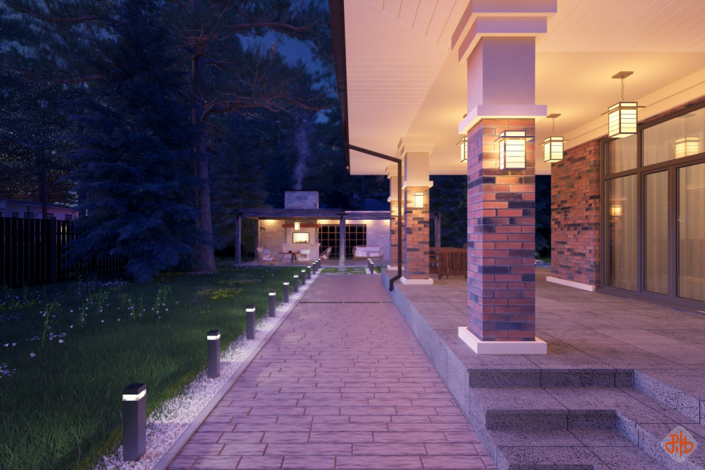 Дом в стиле Райта