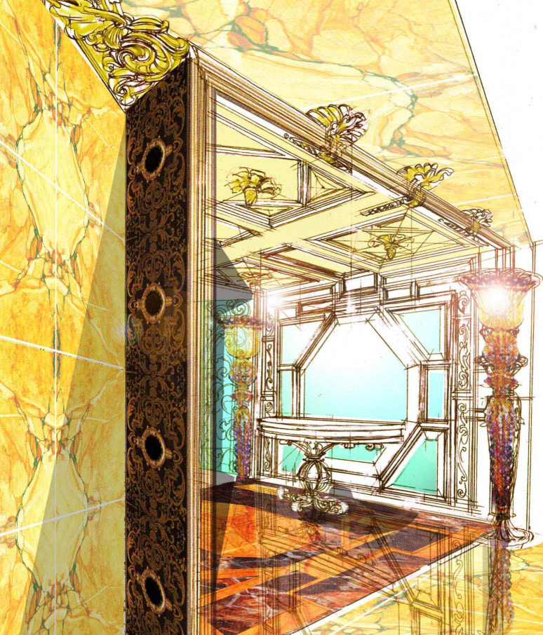 Эскизы - дизайн интерьера