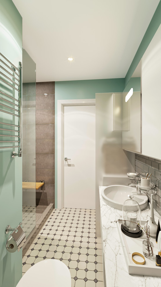 Дизайн-проект бюджетной квартиры-студии 35 м.кв. в г. Одинцово