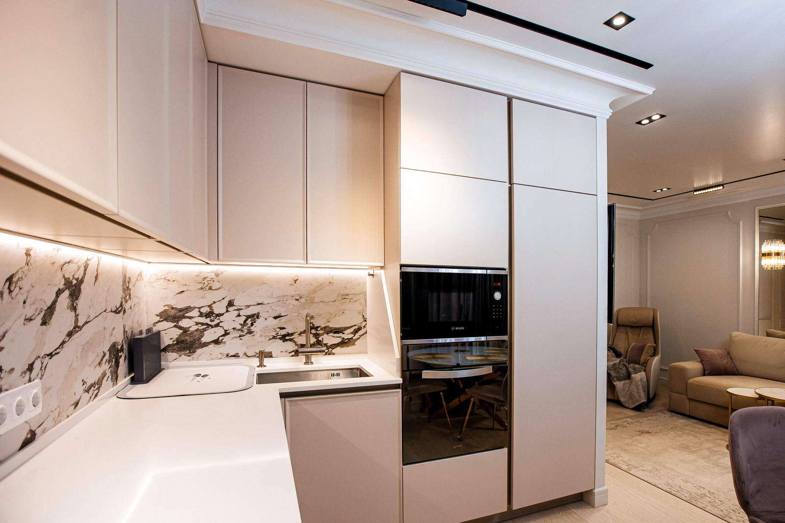 Реализация "Умеренный шик на 60 м2"