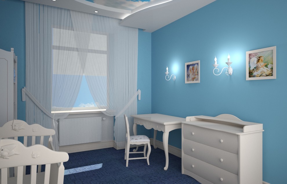 Обложка проекта: Дизайн дестких комнат