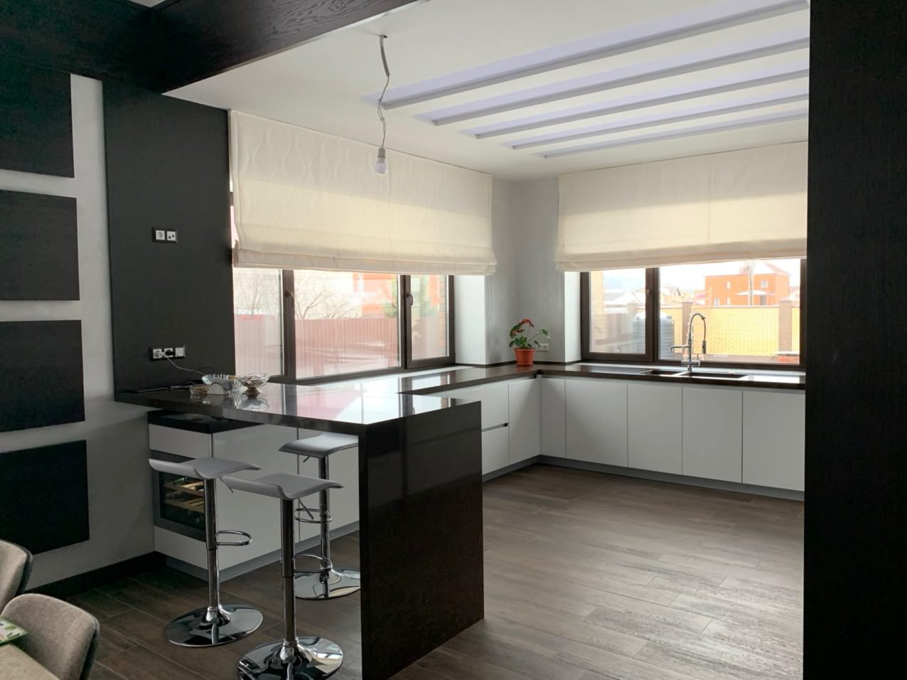 Кухня в современном стиле, пос. Большие Кабаны