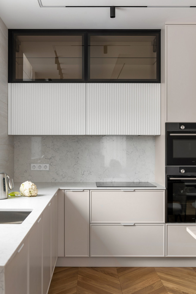 Реализованный дизайн проект квартиры в ЖК "Пряники"