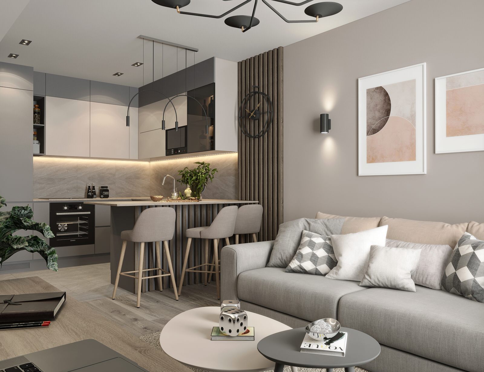 Квартира для молодой пары ЖК "ОТРАДА"