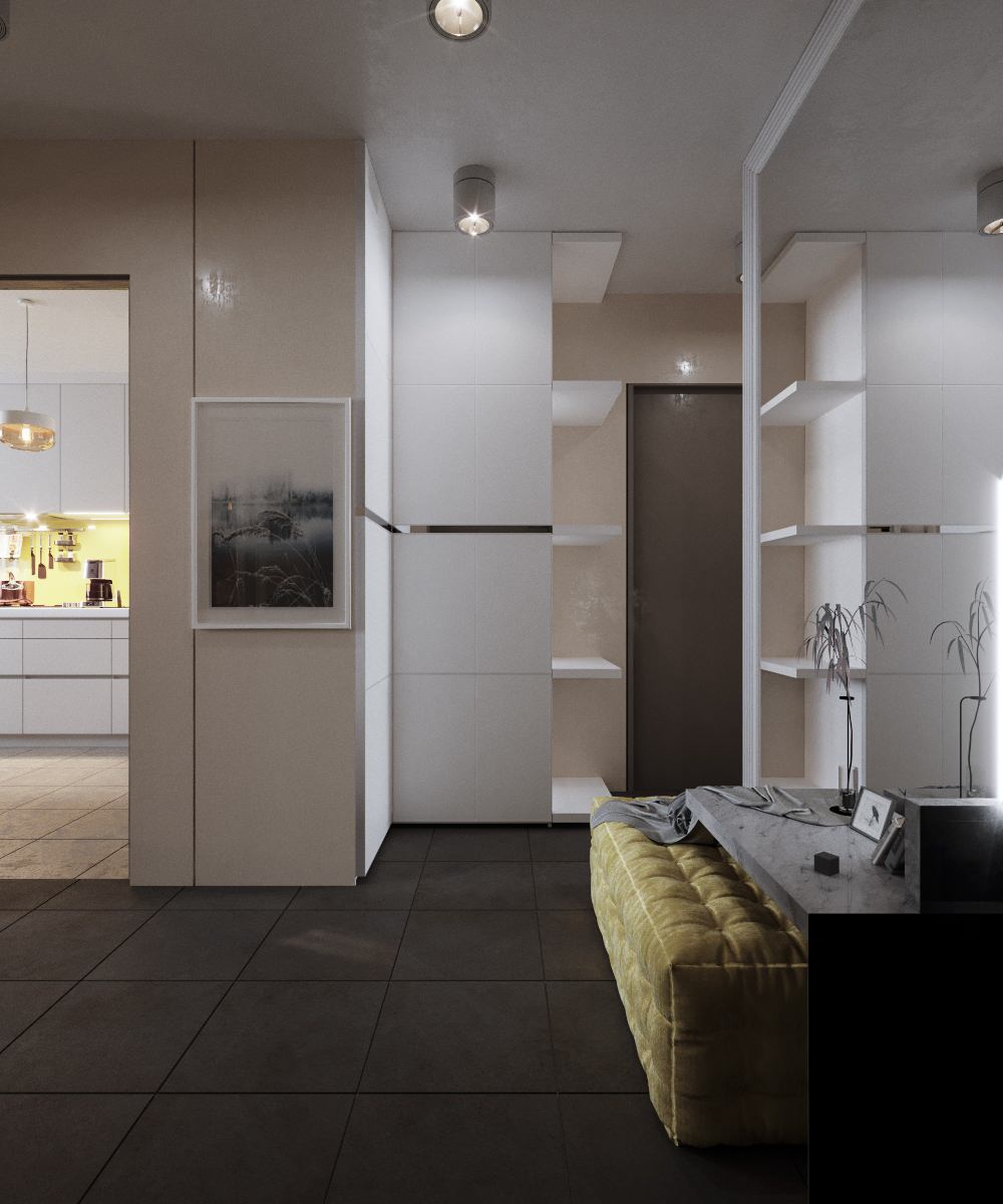 Room_016_визуализация интерьера квартиры для "СК Аквариус"