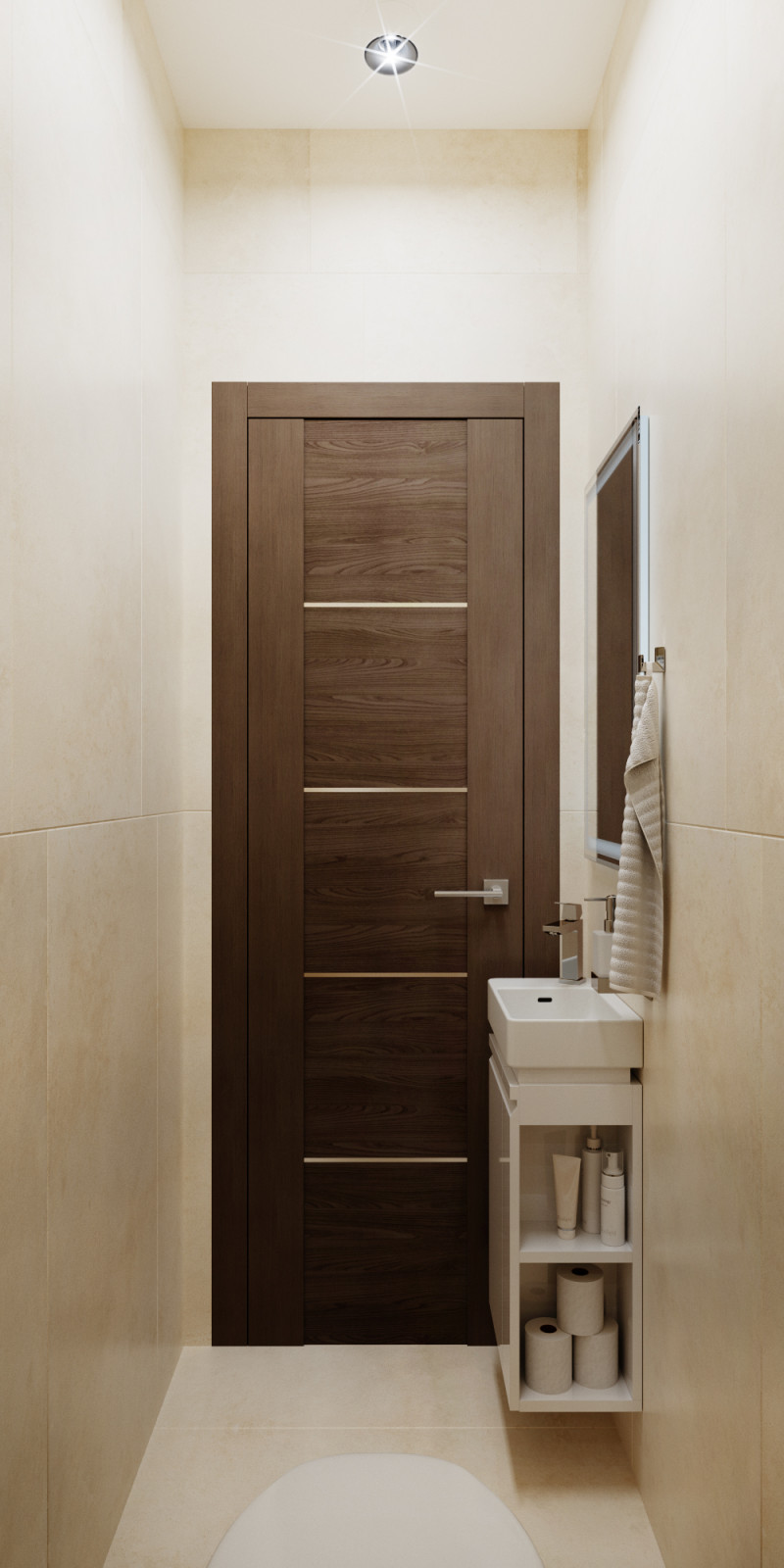 Апартаменты в Москве 90 кв.м. ванная