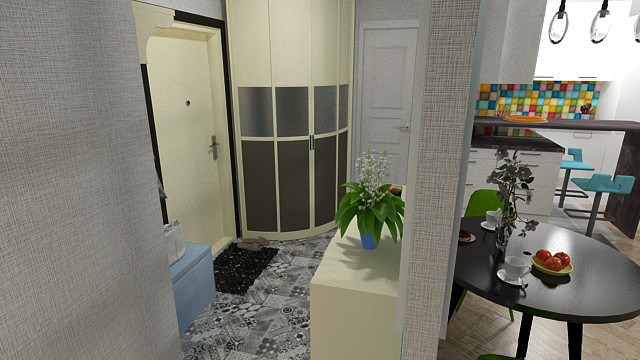 ДИЗАЙН-ПРОЕКТ КВАРТИРЫ В ЖК « МИНИПОЛИС САМОЦВЕТЫ»