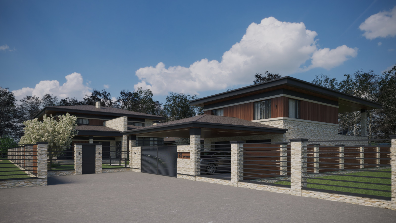 Обложка проекта: Проект индивидуального проекта дома в Московской области