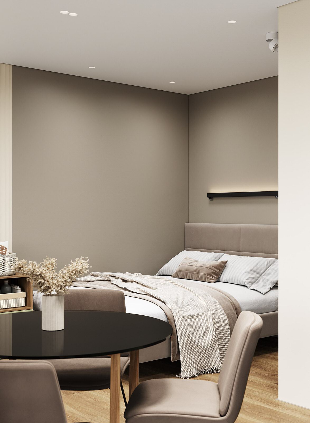 Зона спальни