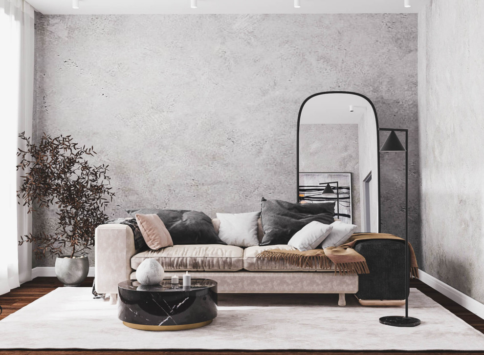 Обложка проекта: Серая гостиная