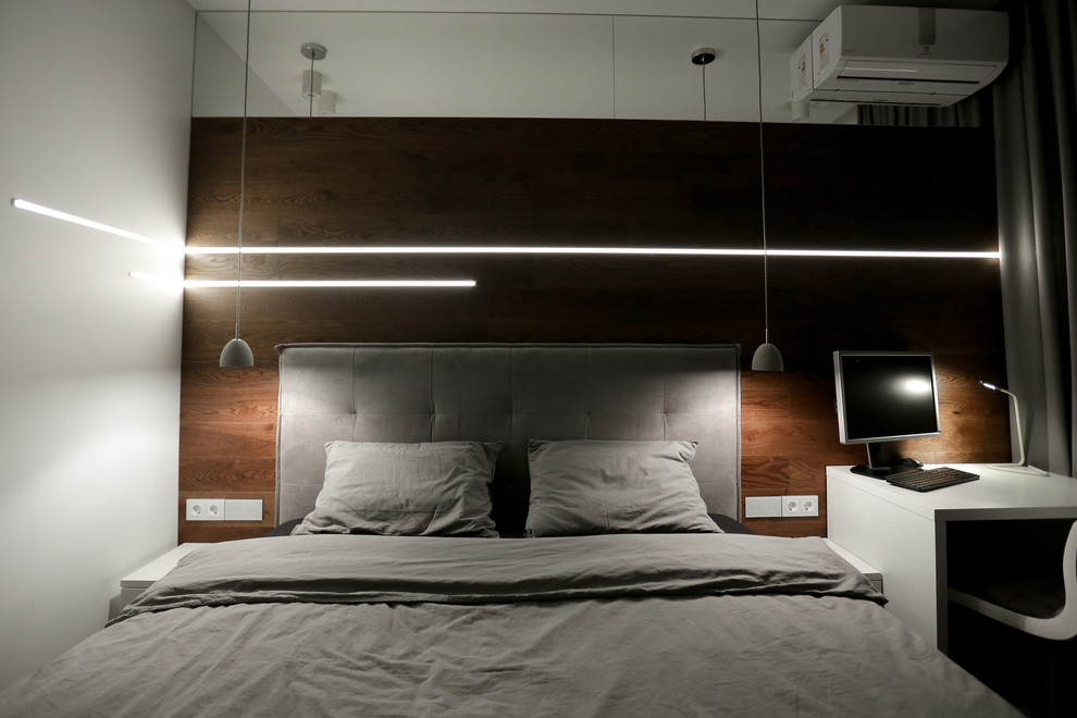 Обложка проекта: Контрастная квартира в г. Москва