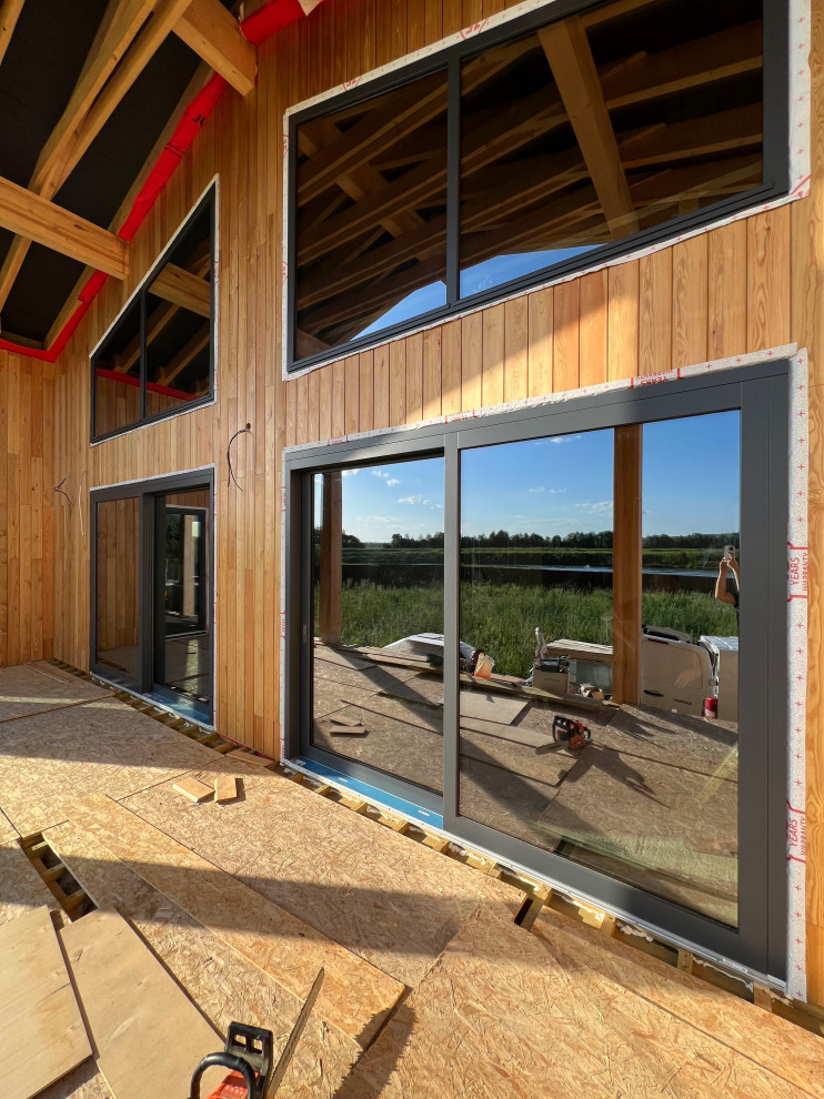 Остекление Каркасного дома в Одинцово