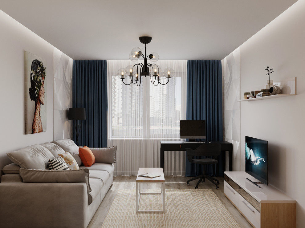 Обложка проекта: Трехкомнатная квартира 92 кв.м в ЖК Калейдоскоп, СПб