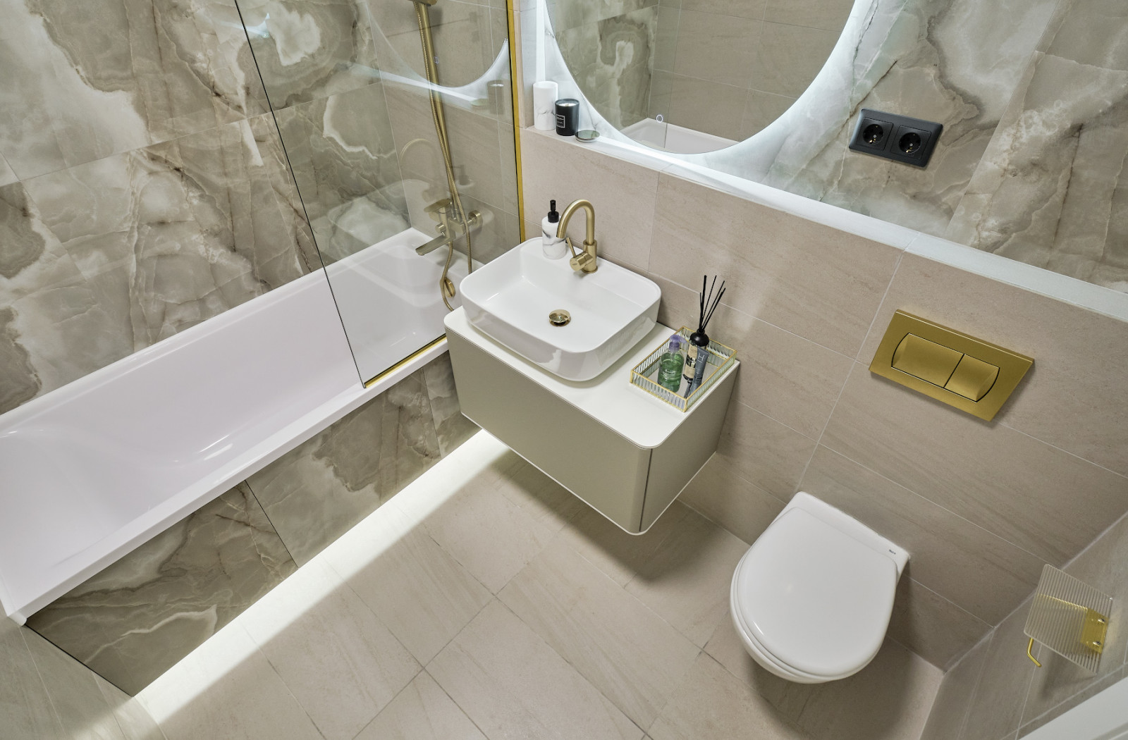 Интерьерная съёмка квартиры в ЖК Green Park (Москва)