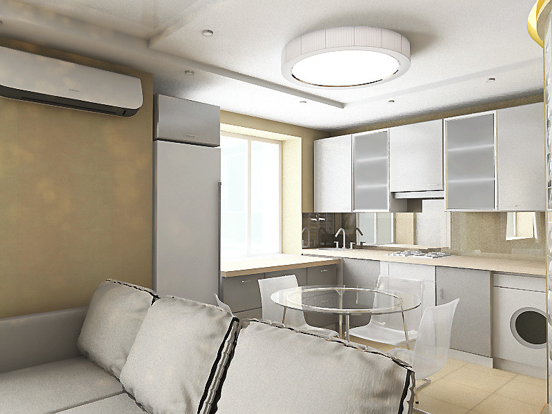 Квартира-студия для молодой пары