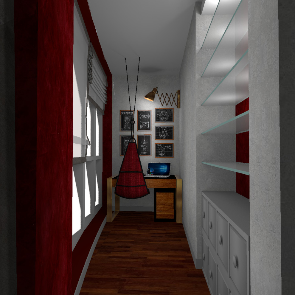 Спальня и ванная для молодой супружеской пары