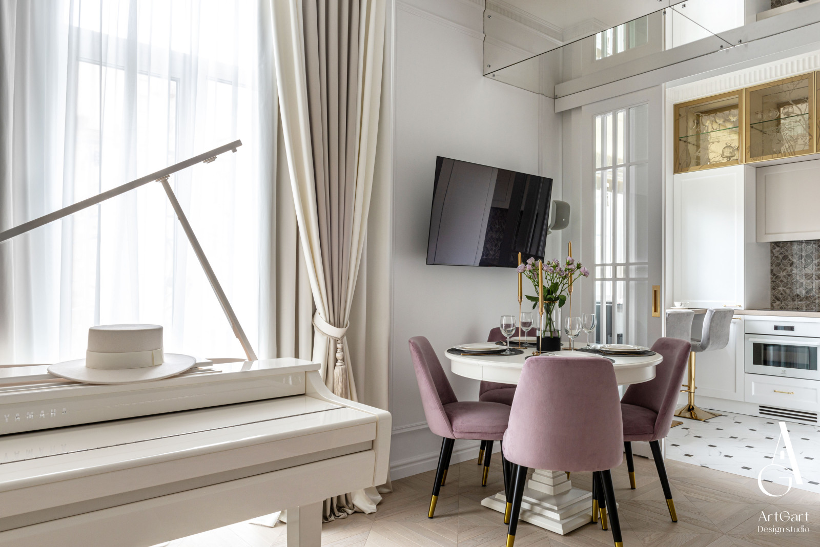 Ремонт квартиры в Московском доме композиторов