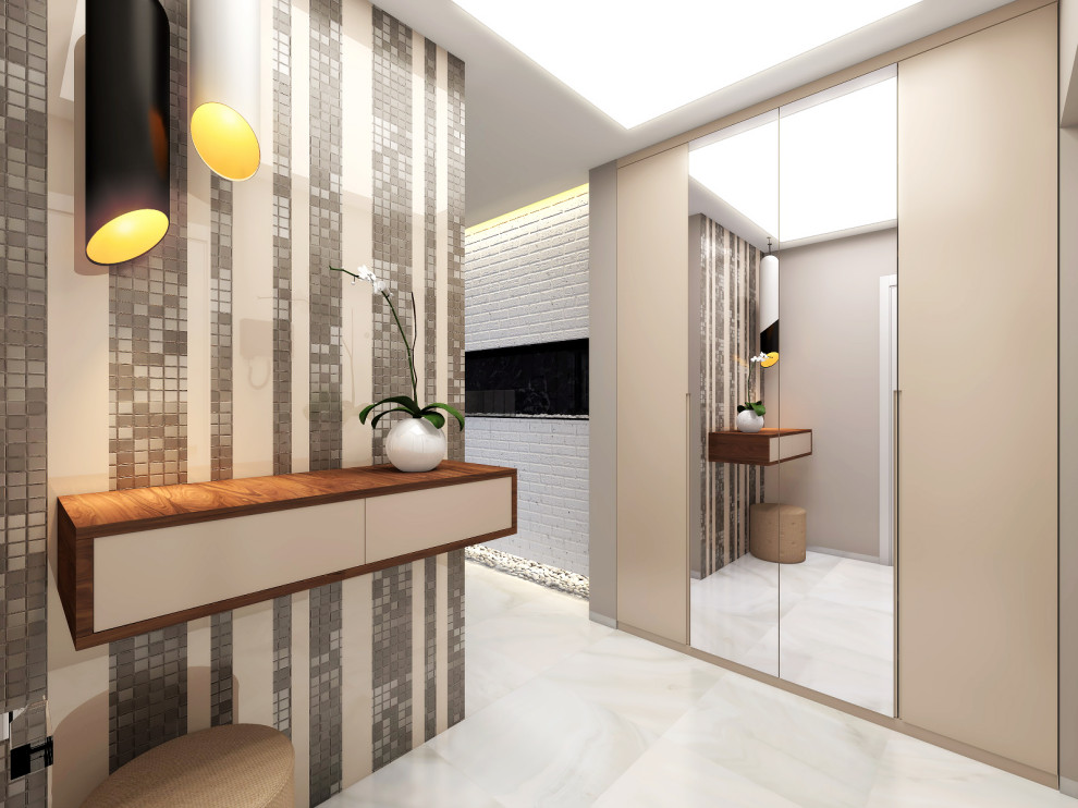 Кухня-гостиная в современном стиле