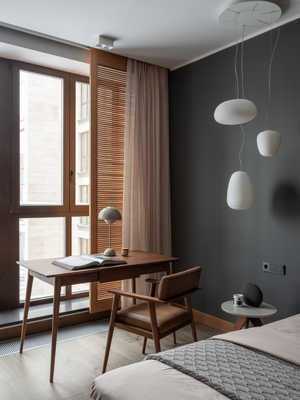 Минималистичная квартира в Москве 117 кв. м