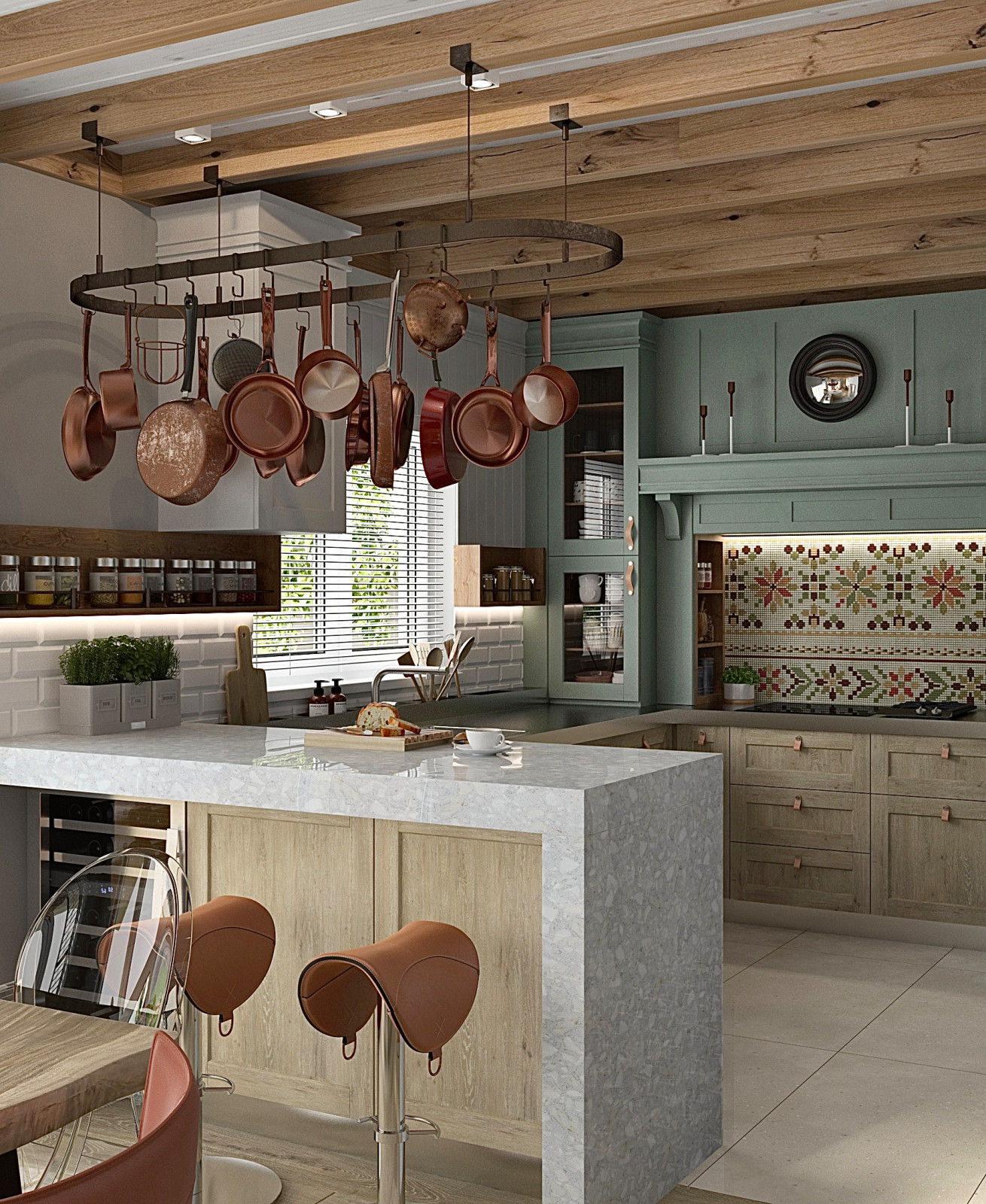 Дизайн загородного дома в Санкт-Петербурге.