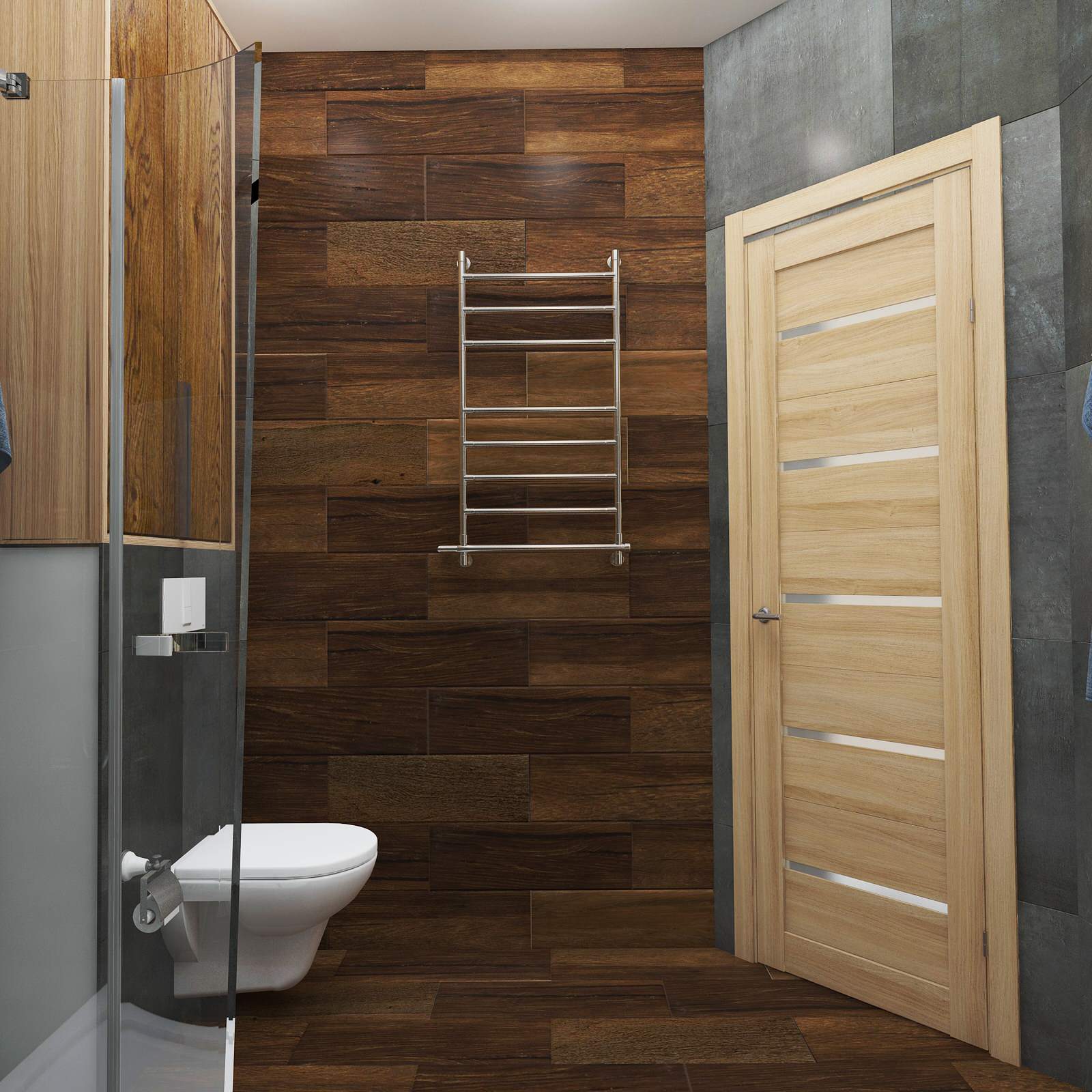 Проект двухуровневой квартиры  в стиле Лофт (135 кв м)