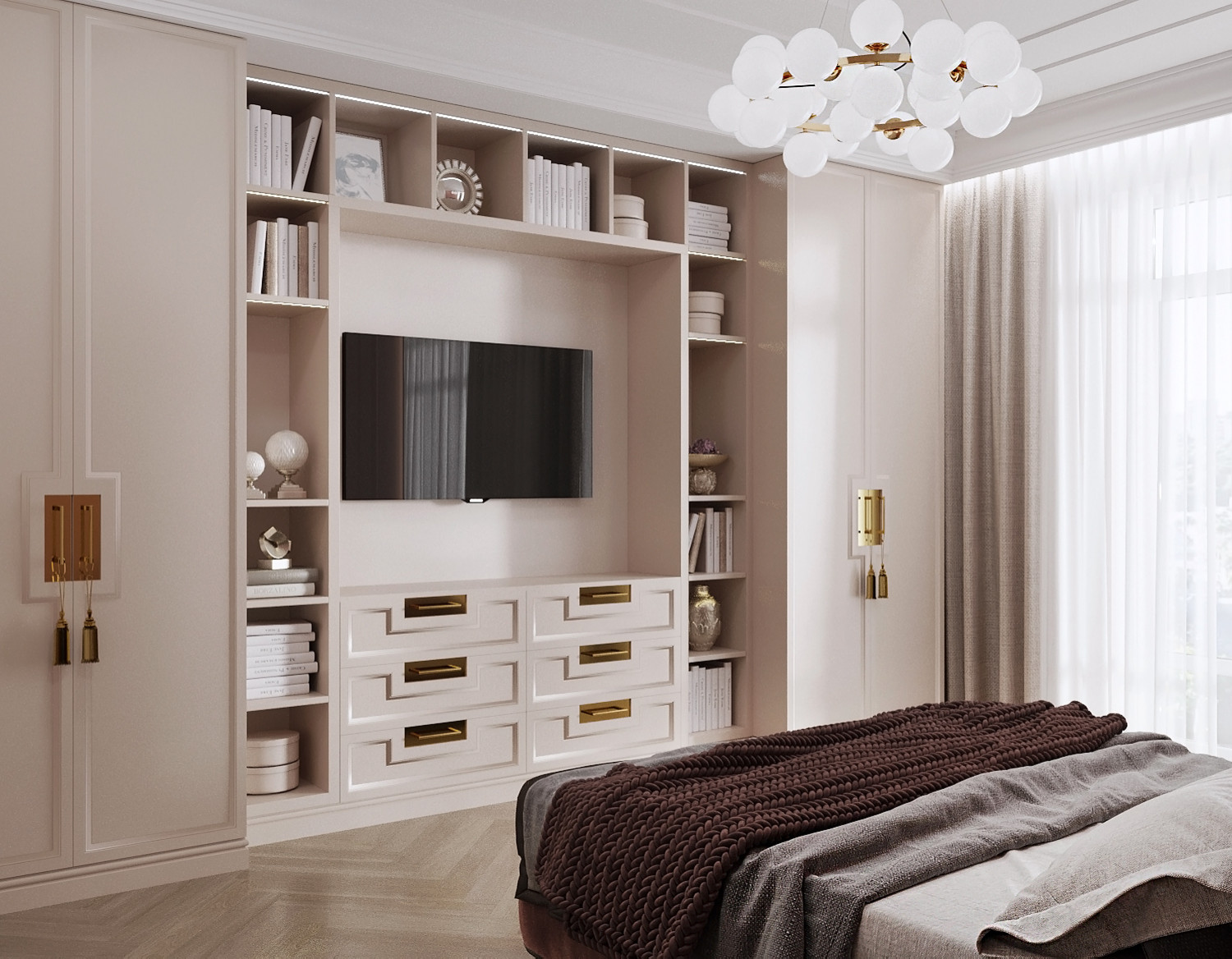 Квартира в ЖК “Leningrad”, который был выполнен для молодой пары.