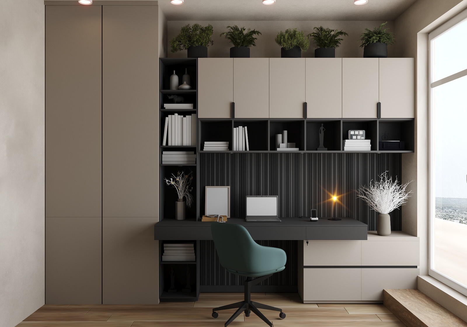 Двухуровневая квартира в Курске