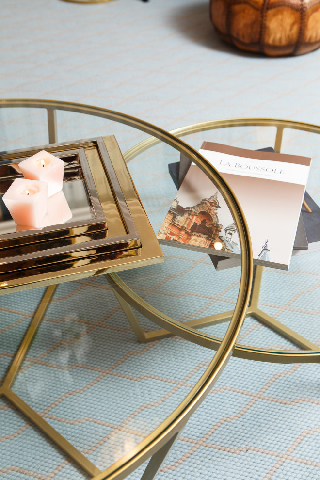 Реализация проекта "Пудровый интерьер"