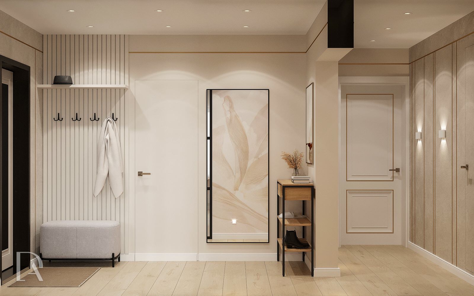 Прихожая 5,1 м2, Коридор 3,2 м2