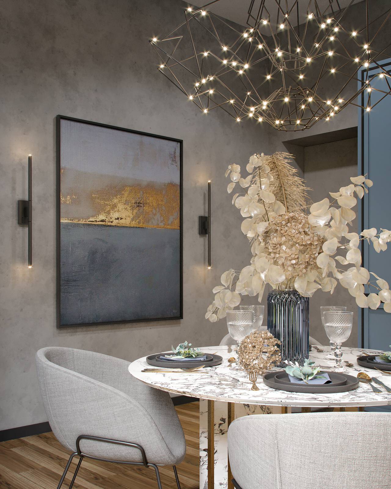 Обложка проекта: Кухня в загородном доме