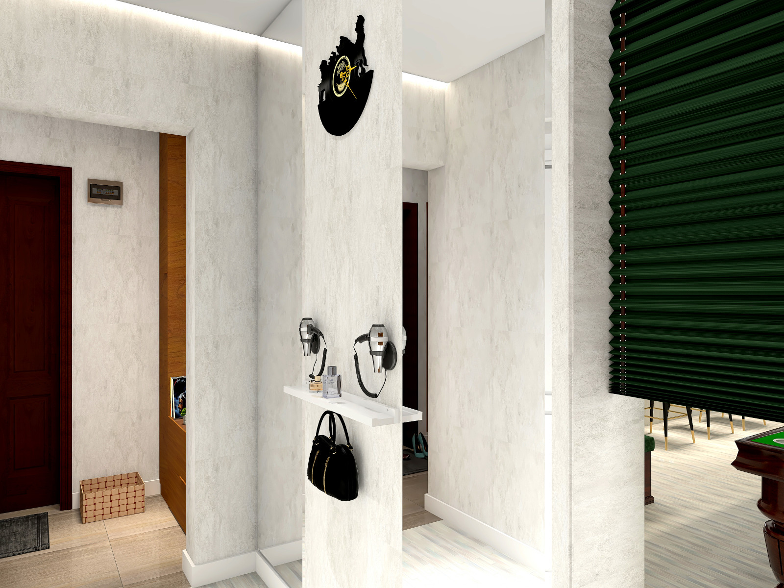 Дизайн проект коммерческого помещения с авторским надзором Сауна "Fun"