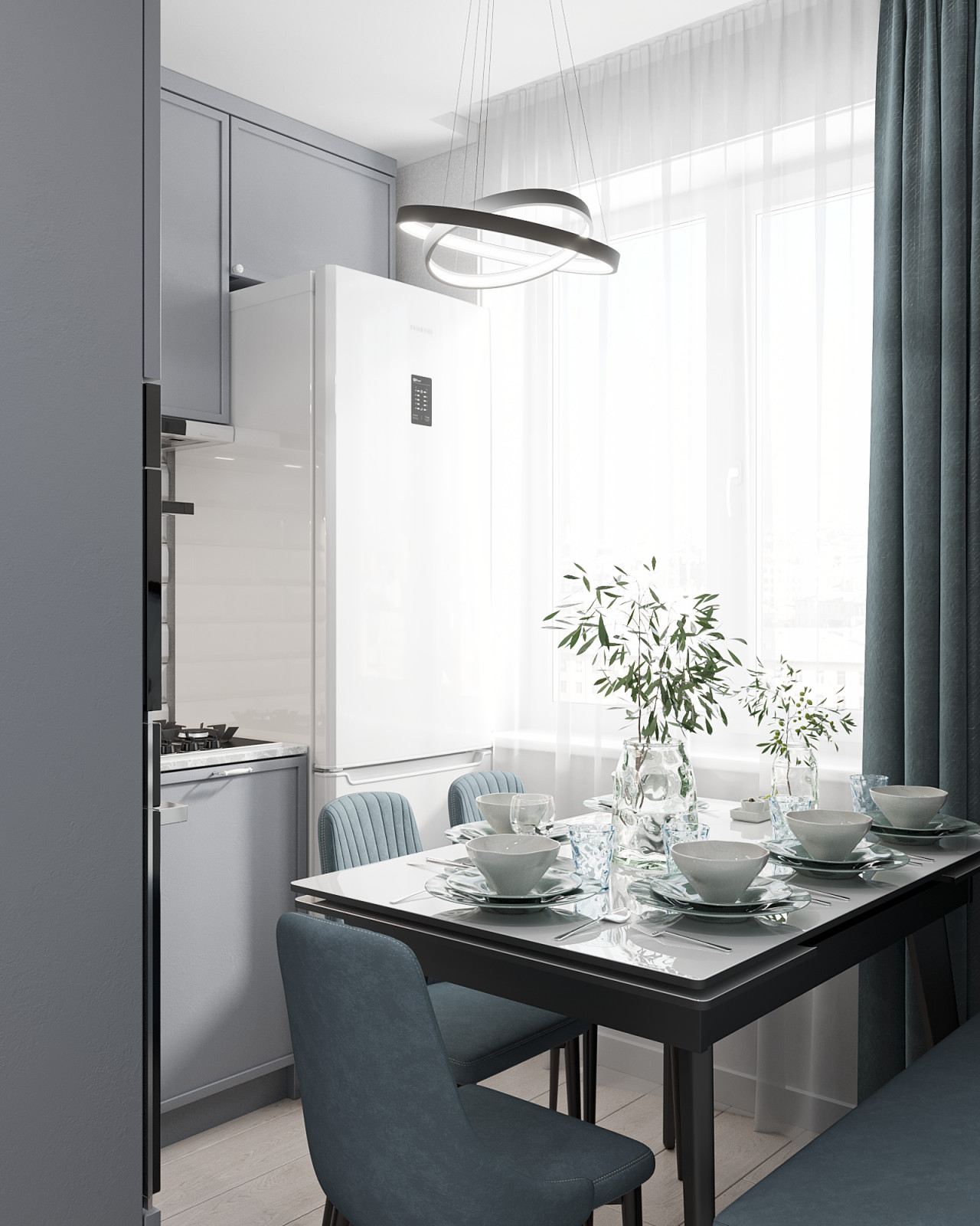 Обложка проекта: Дизайн-проект кухни