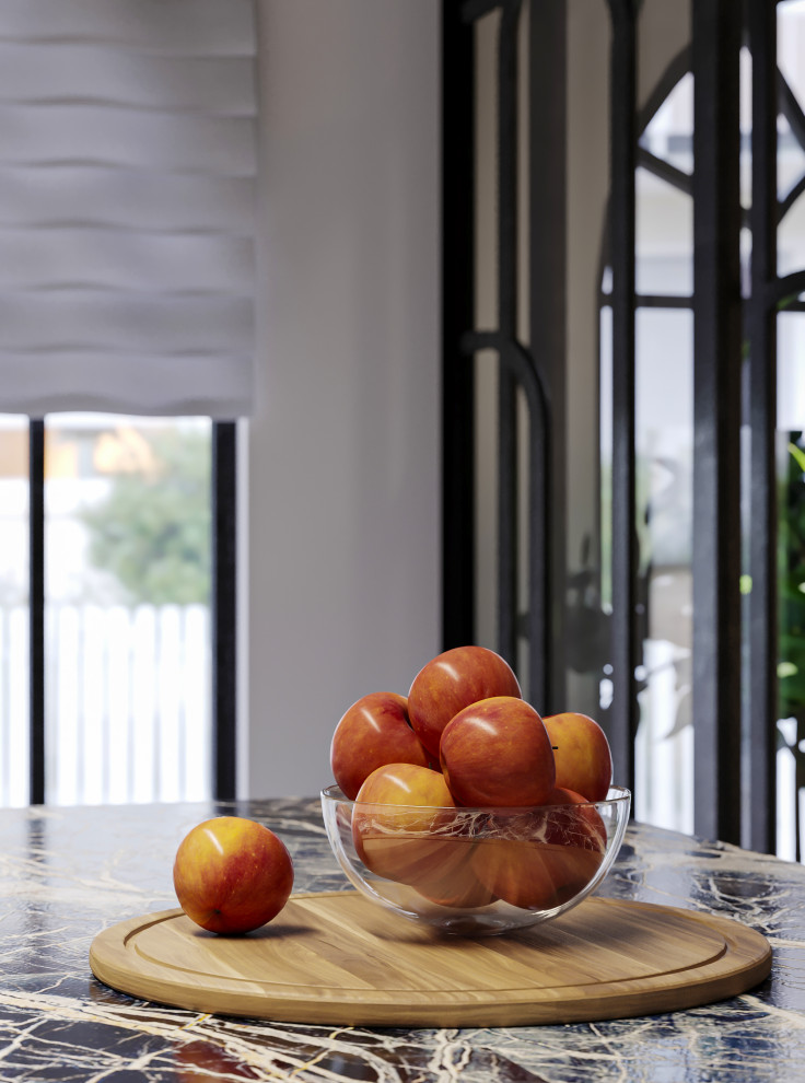 Визуализация кухни-гостиной