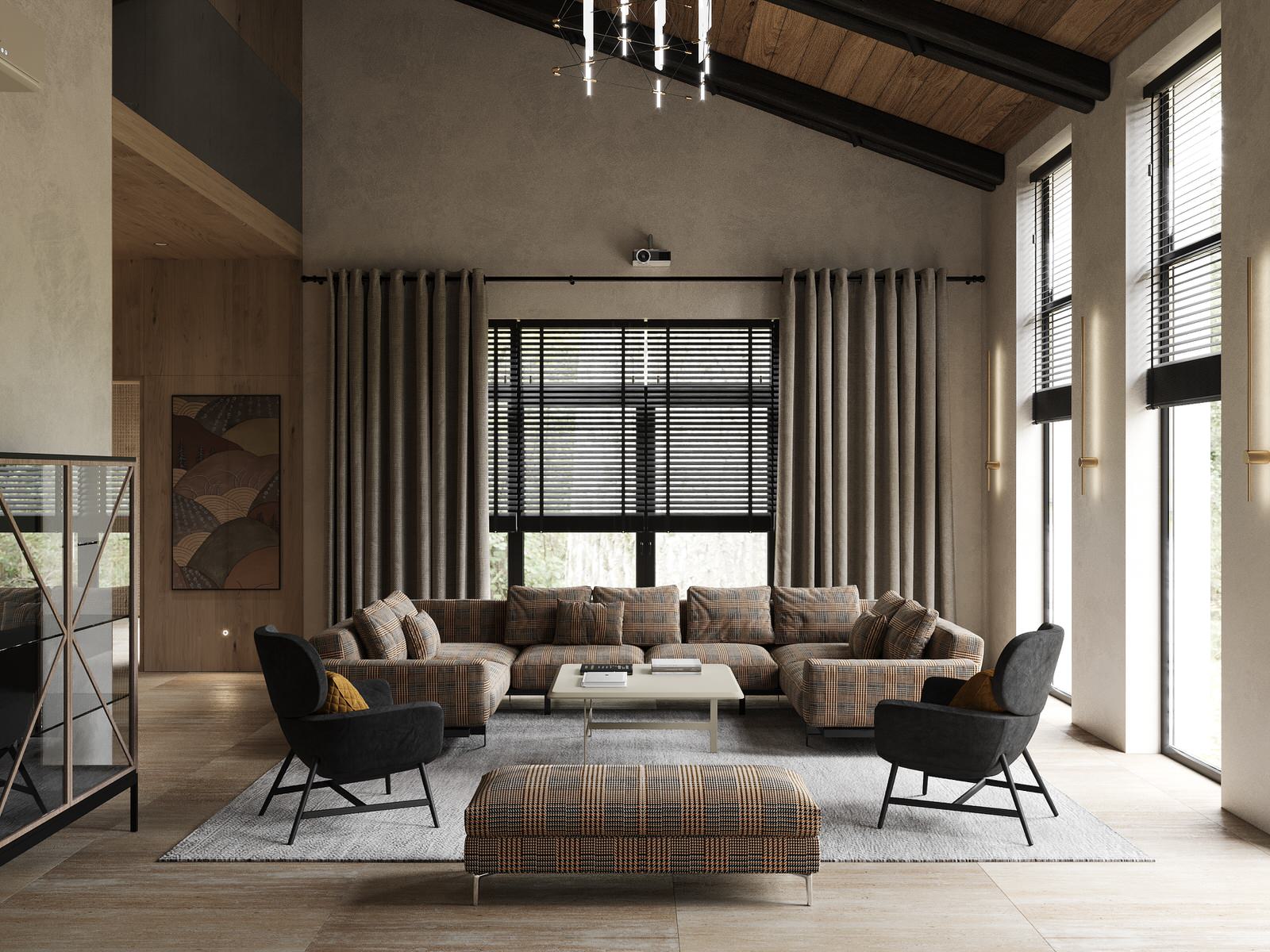 Дом вдали для размеренной жизни