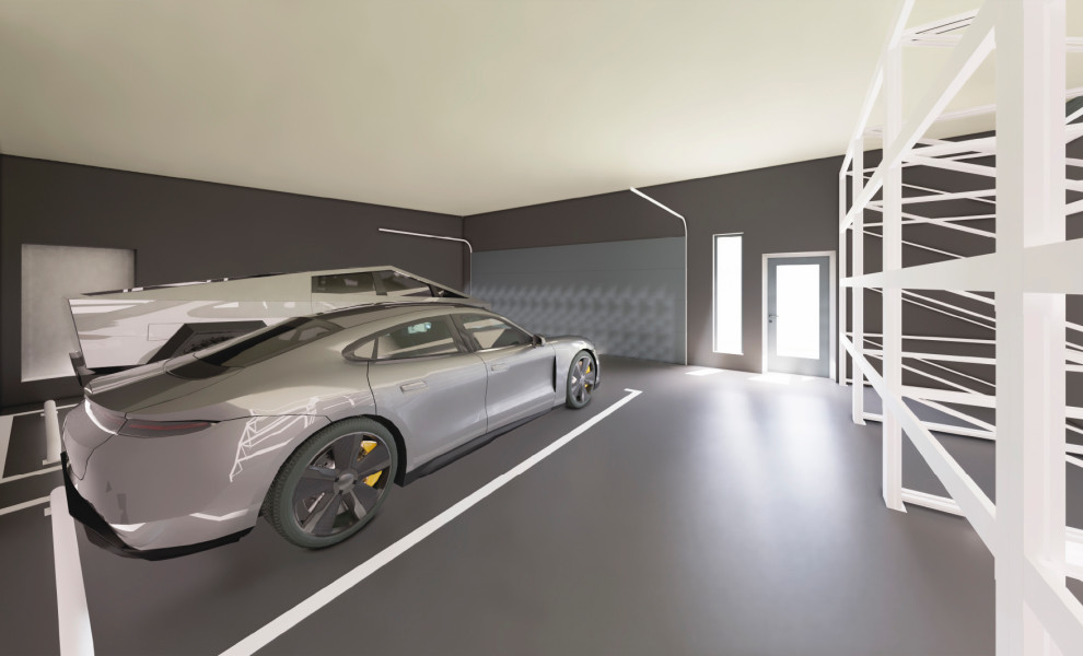 Гараж для личного автотранспорта и вертолетов