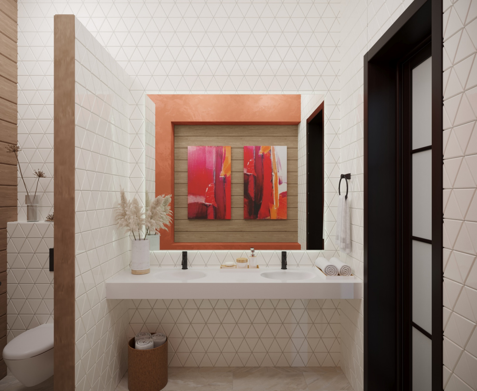 Просторный загородный дом