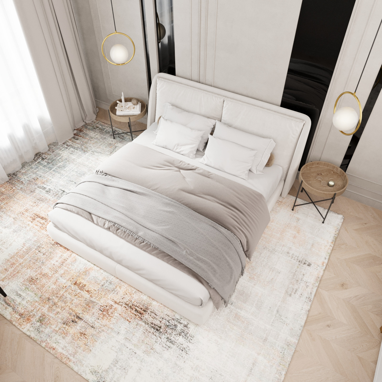 Спальня в стиле Арт Деко